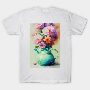 Watercolor teapot T-Shirt